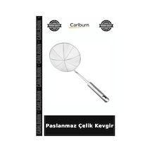 Paslanmaz Çelik Kevgir Sofra Aleti Gıda Gereci Pratik Alet Diğer