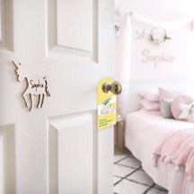Unicorn's Room Door Hanger &