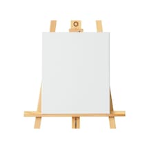 1 Adet 35x50 Cm Tuval, Palet Ve Fırça Temizleyici Set Genel