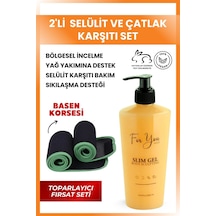Slim Jel --sıkılaştırıcı-toparlayıcı-çatlak Ve Selülit Kremi Termal Basen Korsesi