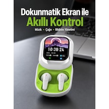 Dokunmatik Ekranlı Aktif Gürültü Azaltma Özellikli Kablosuz Kulaklık V5.4 - Lisinya