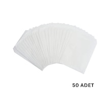 Kraft Körüklü Beyaz Yağlı Kese V Taban Butik Hediye Paketi