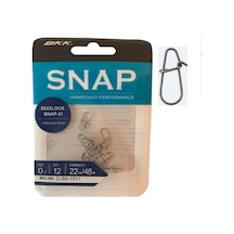 Bkk Duolock Snap-51 Yapay Yem Klipsi No:0 12'li Paket