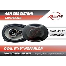 Aempart Aem Sound Oval Hoparlör 6x9
