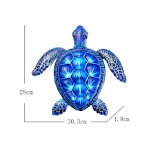Novahub El Yapımı Deniz Kaplumbağası Duvar Dekoru - Uzun Ömürlü, Hediyelik Ve Şık Diğer