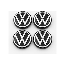 Vw Polo 2015-2025 T-cross 2019-2025 Taigo 2022-2025 Uyumlu 55-56 Mm Jant Göbeği 4 Lü Set 1s0 601 171 - 920225798
