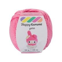 Happy Gurumi Amigurumi Örgü İpi 50gr 130m Örgü İpi Pembe Diğer