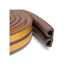Kapı Pencere Kauçuk Izolasyon Bandı / Fitili Kahverengi 2X5=10Mt. Kapı Pencere Kauçuk Izolasyon Bandı / Fitili Kahverengi 2X5=10Mt.