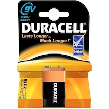 Duracell 9 Volt Alkalin Pil
