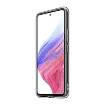 Galaxy A53 Şeffaf Kılıf - Siyah 50 x 22