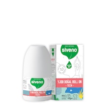 Siveno %100 Doğal Roll-On Teen Girl Genç Kız Deodorant Ter Kokusu Önleyici Bitkisel Lekesiz Vegan 50 ML