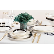 Bernardo Black Elıza 57 Parça Yemek Takımı