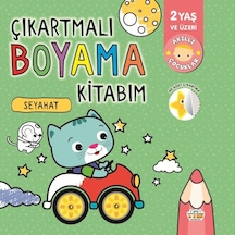 Çıkartmalı Boyama Kitabım-seyahat - Kyut-833637