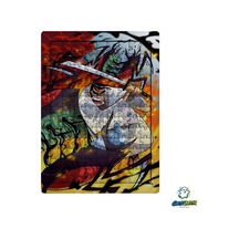 Ghostbastır Design Samurai Jack 99 Parça Ayaklı Puzzle Dekoratif Çocuk Yapbozu 0186