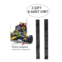 Hoverkart Hoverway Tüm Modeller İle Uyumlu Cırt 3 Çift 6 Adet