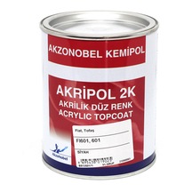Akzonobel Akripol 2k Düz Renk -siyah-fı601. 601-1 Lt.