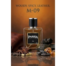 M-09 Serious Man Edp 50 Ml - Siyah Biber & Deri Notalı Ağır Odunsu Baharatlı Erkek Parfümü Prsm09 Odunsu