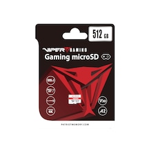 Patriot Viper Gaming Series 512gb Microsdxc V30 A2 U3 Uhs-ı Class 10 Hafıza Kartı Pv512ggm32mcx