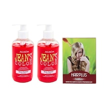 Jeans Color Saç Boyası Gül Kurusu 250ml 2ad Ve Hairplus Saç Açıcı