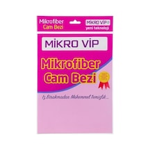 Mikrofiber Cam Bezi 38x45 Cm İz Bırakmadan Temizlik, Yüksek Emici, Dayanıklı Mikrofiber Bez Belirtilmemiş