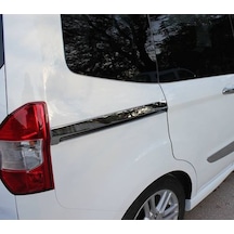 Ford Courier Sürgülü Kapı Çıtası Krom 2 Parça 2019 2020 2021