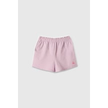 Benetton Kız Çocuk Şort Pembe