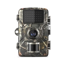 Pazly 16mp 1080p Gece Görüşlü Su Geçirmez Av Kamerası - 0.8s Hareket Algılama, Vahşi Yaşam & Güvenlik İzleme, Çok Renkli Kamera Çok Renkli