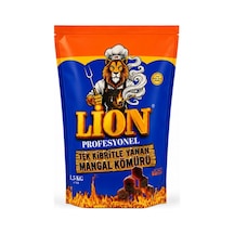 Lion Profesyonel Mangal Kömürü - Tek Kibritle Yanan 1.5 Kg Diğer