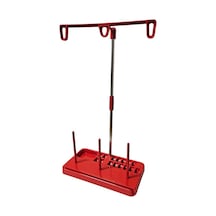 Ev Tipi Dikiş Makinesi Kırmızı Plastik Çardak Seti Metal Borulu / Ts-500
