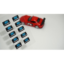 Hyundai Logo 3D Cam Açma Torpido Konsol Ayna Çıkartma Seti