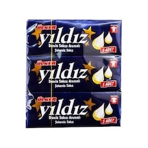 Yıldız Damla Sakızı Aromalı Şekersiz Stick, 7 Gr, 3&apos Lü Paket