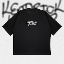 Tarzsokak Kendrick Lamar Basic Oversize Unisex Pamuklu Nefes Alan Kalın Kumaşlı Siyah