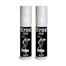 Eros 2 Adet Erkeklere Özel Zaman Stop Spreyi 20 Ml Black