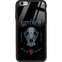 Apple Uyumlu iPhone 6 - 6s Witcher 3 Wild Hund Tasarımlı Glossy Telefon Kılıfı Çok Renkli