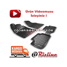 Renault Megane 4 3D Paspas Havuzlu Siyah Sedan 2016-2020 Rizline N11.4526