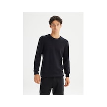 Lee Erkek Bisiklet Yaka Regular Fit Siyah Kazak L2520373001 Siyah Kazak - 5003317446