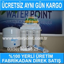 Su Arıtma Cihazı 8 Aşamalı Lüx Model Alkali Mineral Detox Filtre