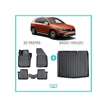 Bod Fiat Egea Cross 3d Havuzlu Paspas Ve Bagaj Havuzu Seti