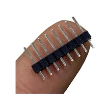 Erkek Pin Header 8 Pin 12mm 2.54mm 1x8 180 Tek Sıra