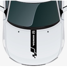 Honda Integra İçin Uyumlu Aksesuar Oto Kaput Şerit Sticker