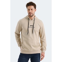 Slazenger Onca Erkek Kanguru Cepli Kapüşonlu Bej Sweatshirt Bej Slazenger Onca Erkek Kanguru Cepli Kapüşonlu Bej Sweatshirt Bej