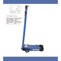 Gemasa 50/25/15 Ton Havalı Kriko