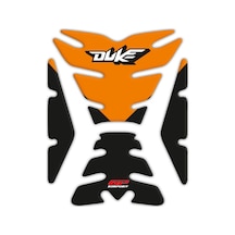 Gp Kompozit Ktm Duke 250 2011-2023 Uyumlu Tank Pad Seti Turuncu