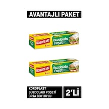 Koroplast Buzdolabı Poşeti Orta Boy 2 Adet X 30'lu - 6 Adet Tarı