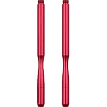 Skycity 2 Adet Kırmızı Dairesel+el Dokunuşlu Kalem: Evrensel Yüksek Hassasiyetli Kapasitif Kalem, Telefon Ve Tablet Ekranları İçin, 2 Yer Değiştirme Dairesi + 2 Fiber Uç li