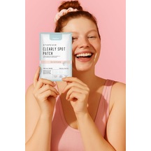 Clearly Spot Patch, Sivilce Karşıtı Şeffaf Plaster Şeffaf, Ultra İnce, Hidrokolloid + Niacinamide + Salicylic Asit İçerikli Akne Karşıtı Yüz Bandı 24 Adet 1