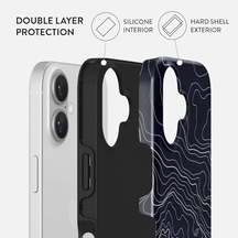 İphone 16 İçin Magsafe İle Uyumlu Tough Kılıf, Drifting Shores