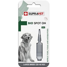 Supravet Büyük Irk Köpek Deri Ve Tüy Bakım Dış Parazit Bitkisel Damla Large Breed 5 Ml
