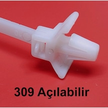 Dübelli Kablo Bağı Açılabilir 4,8x200 309a 200 Adet Dübelli Kablo Bağı Açılabilir 4,8x200 309a 200 Adet