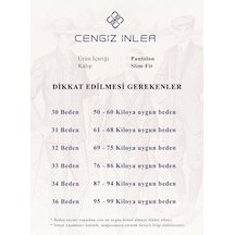 Cengiz İnler Erkek Pantolon Kanvas 001